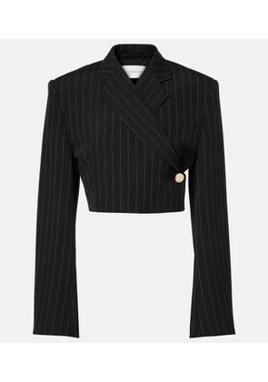 Sportmax Utopia pinstripe cropped blazer