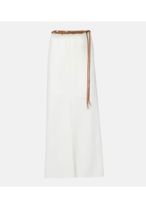 Xu Zhi Jersey maxi skirt