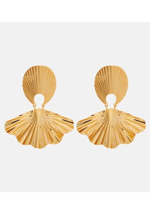 Jennifer Behr Nerissa gold-plated drop earrings