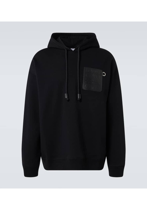 Loewe Anagram cotton jersey hoodie
