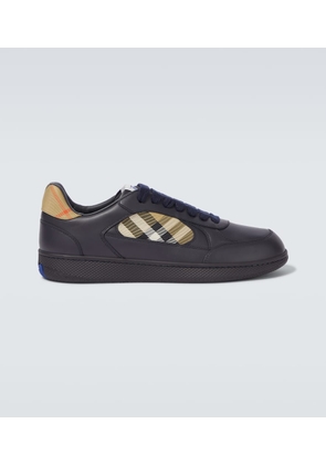 Burberry Burberry Check leather sneakers