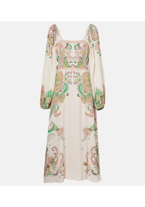 Etro Printed midi dress