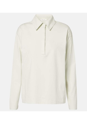 The Row Roddie cotton jersey polo shirt