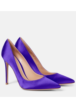 Gianvito Rossi Gianvito 105 satin crepe pumps