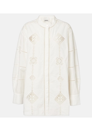 Isabel Marant Soeline cotton poplin blouse