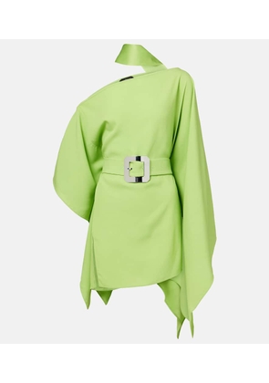 Taller Marmo Taylor one-shoulder belted kaftan