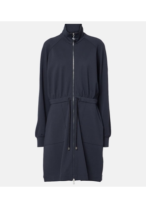 Moncler Zip-up jersey minidress