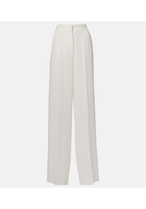 Max Mara Abetone high-rise cady wide-leg pants