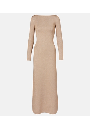 Max Mara Bracco pen-back maxi dress
