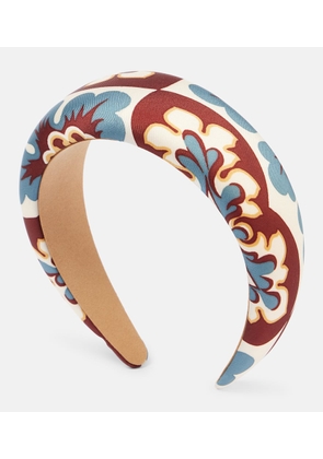 La DoubleJ Medici twill headband