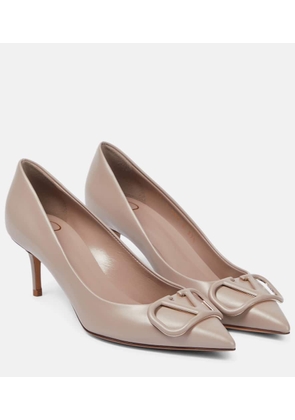 Valentino Garavani VLogo leather pumps