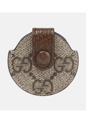 Gucci GG Supreme canvas AirTag holder for pets