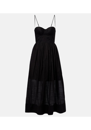 Zimmermann Rhiannon gathered corset dress