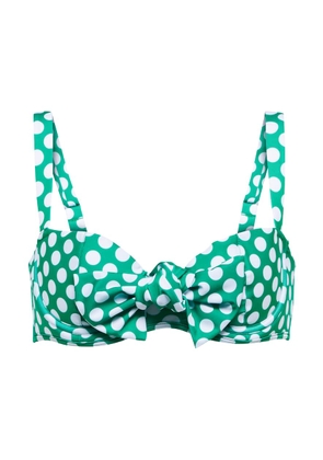 Alexandra Miro Clara polka-dot bikini top