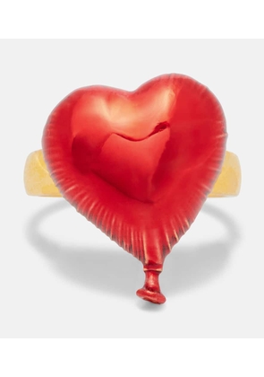 Oscar de la Renta Heart Balloon ring