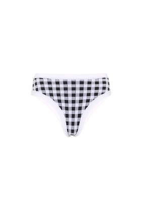 Tropic of C La Plage gingham bikini bottoms
