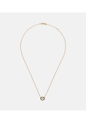 Melissa Kaye Lenox Reign 18kt gold necklace with diamond