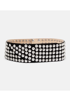 Isabel Marant Lona studded suede belt