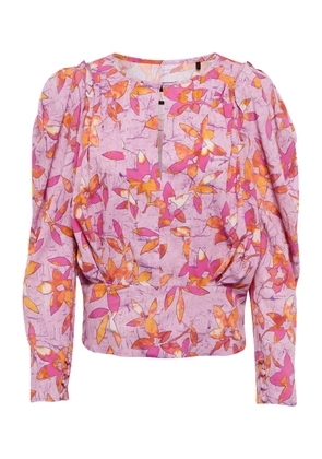 Isabel Marant Zargae floral blouse