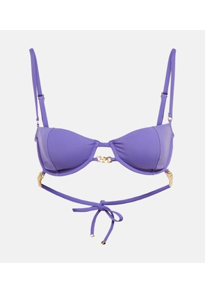Stella McCartney Chain-trimmed bikini top