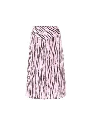 Baum und Pferdgarten Senga tiger-print midi skirt