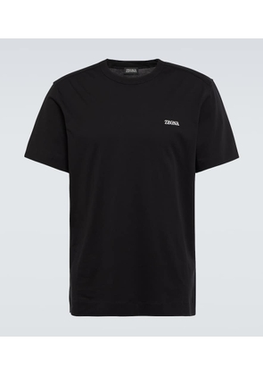 Zegna Logo cotton T-shirt