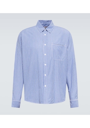 Orlebar Brown Grass Bog striped cotton shirt