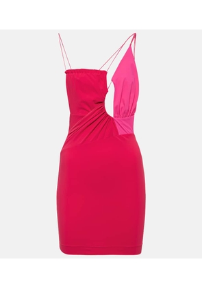 Nensi Dojaka Cutout ruched minidress