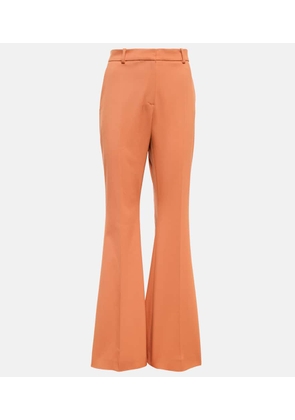 Joseph Aveline high-rise flared gabardine pants