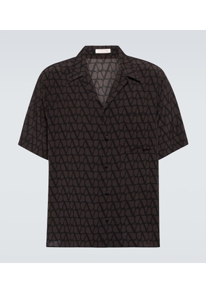 Valentino Toile Iconographe silk shirt