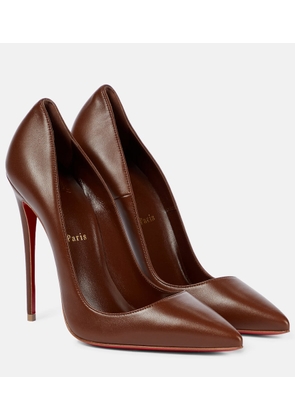 Christian Louboutin So Kate 120 leather pumps