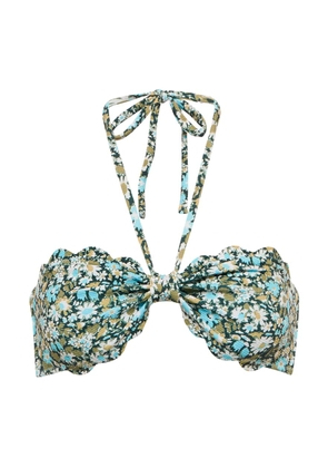 Marysia Chesapeake floral bikini top