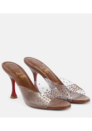 Christian Louboutin Nudes Degramule embellished mules