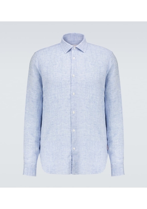 Orlebar Brown Giles linen long-sleeved shirt