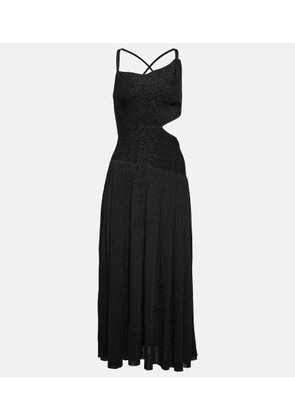 Zimmermann One-shoulder knit midi dress