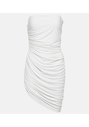 Norma Kamali Diana asymmetric minidress