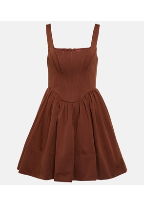 Staud Landscape babydoll minidress