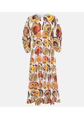 Chloe Printed silk maxi dress