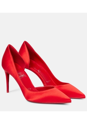 Christian Louboutin Iriza silk-satin pumps