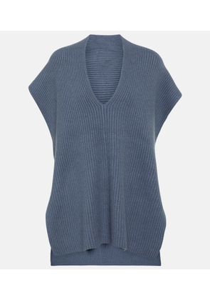 Joseph Ribbed-knit cashmere top