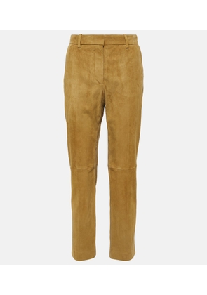 Joseph Coleman suede cropped pants