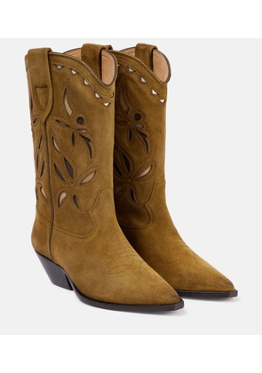 Isabel Marant Duerto suede cowboy boots
