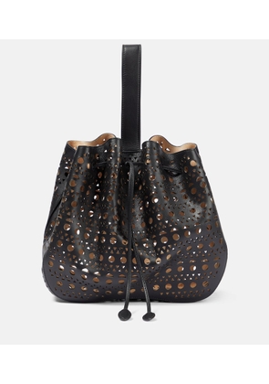 Alaia Rose Marie 28 Vienne leather tote bag