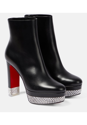 Christian Louboutin Cassandribooty leather ankle boots
