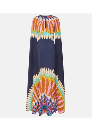 La DoubleJ Hathor printed sable gown