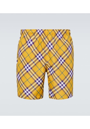 Burberry Burberry Check swim shorts