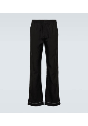 Prada Silk straight pants