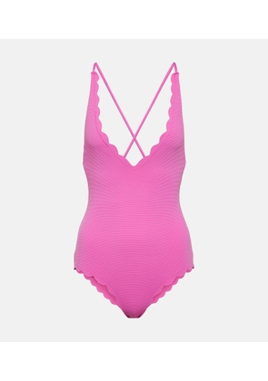Marysia North Maillot scalloped swimsuit