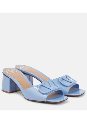 Valentino Garavani VLogo Signature patent leather mules