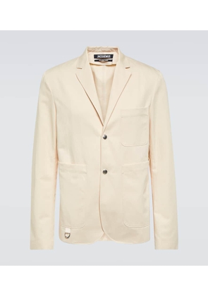 Jacquemus La veste Jean cotton and linen blazer